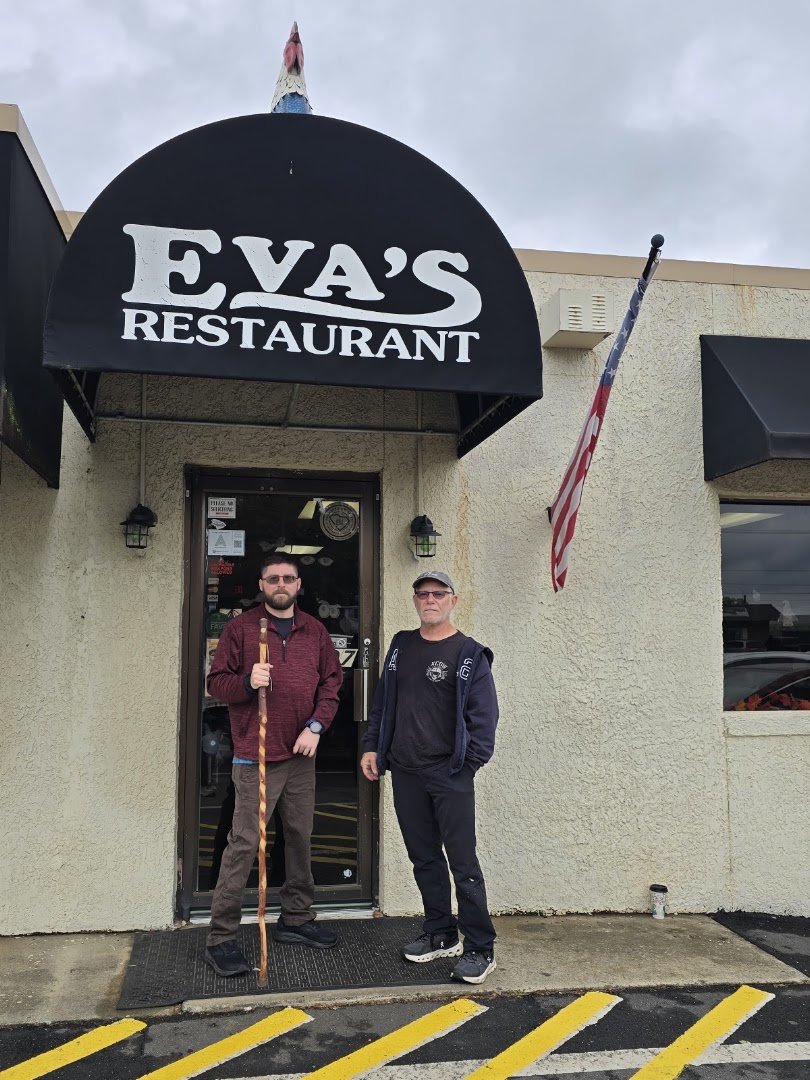 Front view of Eva's Restaurant