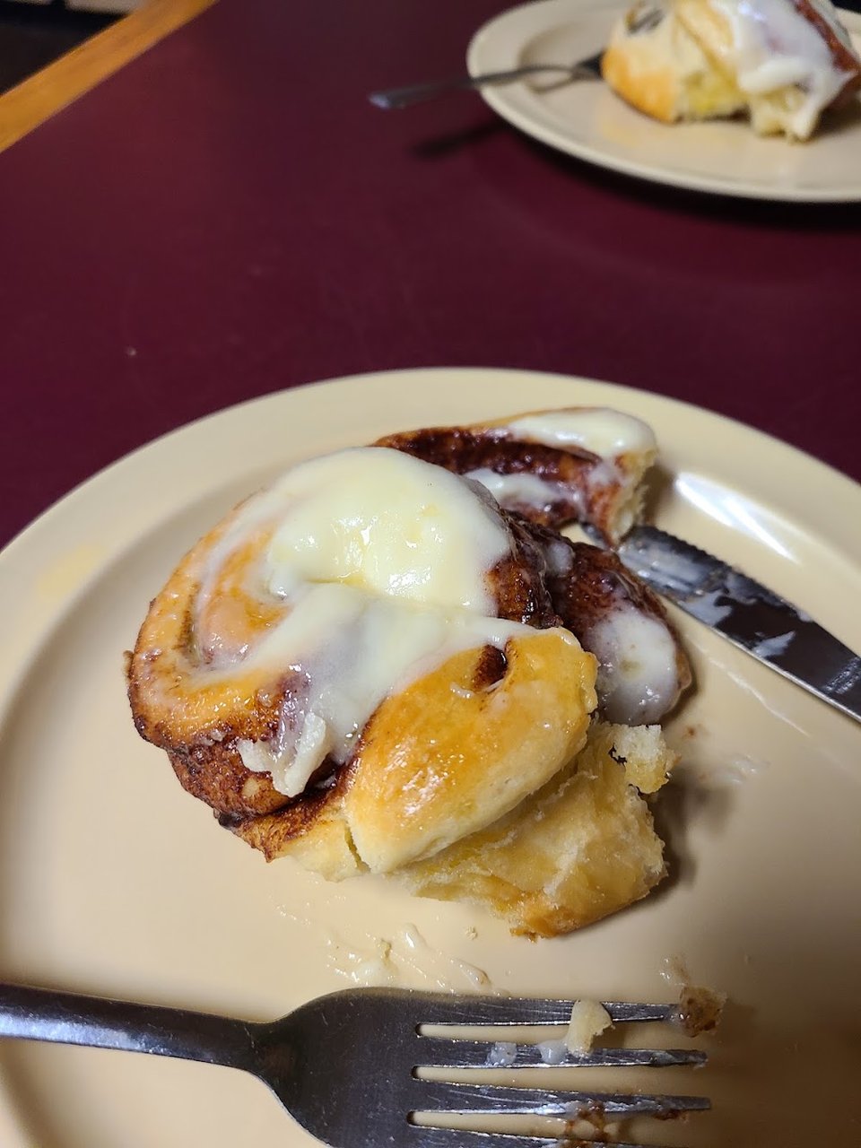 Warm Fresh Cinnamon Rolls