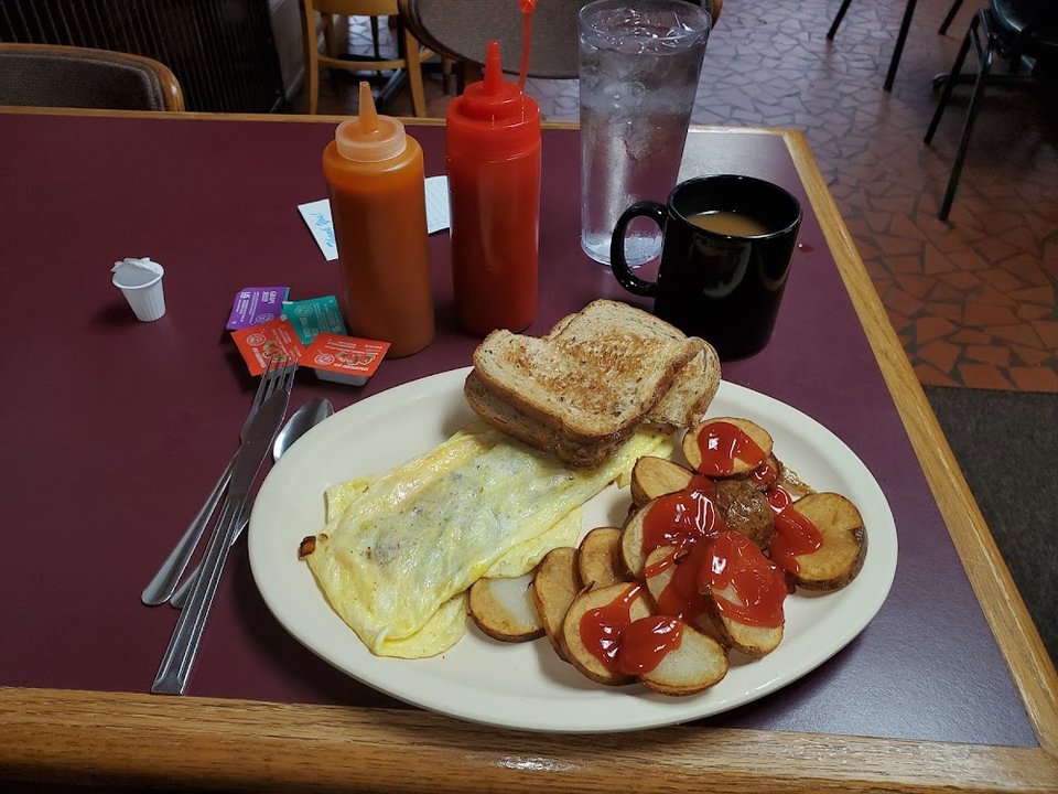 Omelette and Home Fries